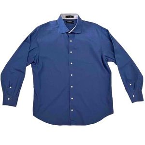 Mens Saks Fifth Avenue Blue Button Down Shirt
15 1/2 - 32/33